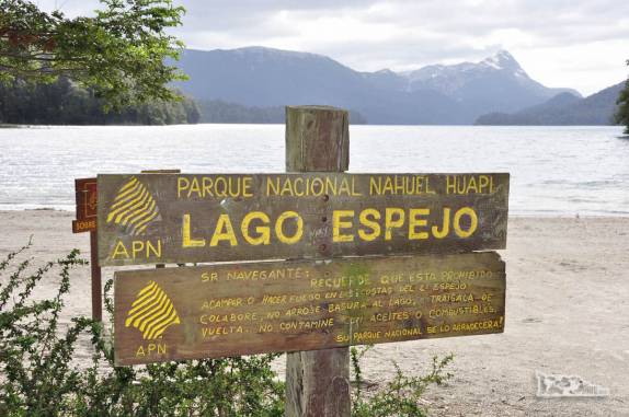 Chegando ao lago Espejo, mais um na Ruta de Los 7 Lagos, já bem perto de Villa La Angostura, Parque Nacional Nahuel Huapi, na Argentina